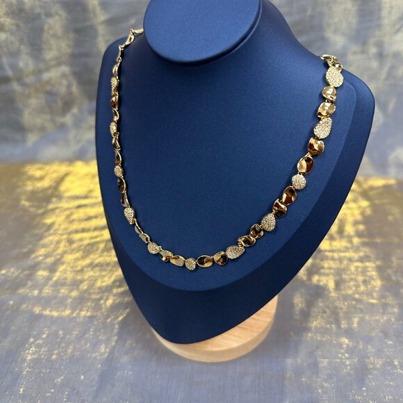 APM Monaco Galet Gold Necklace - Picture 2 of 5